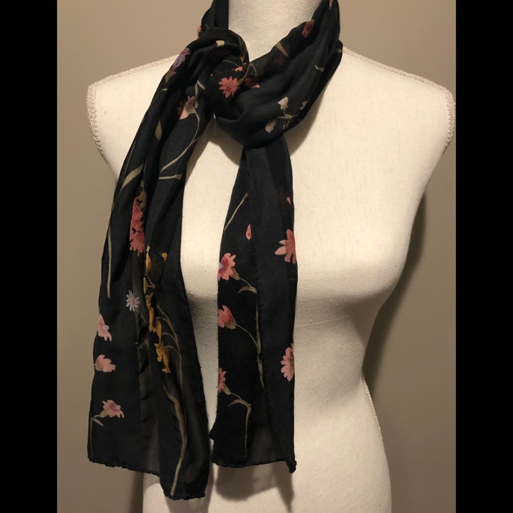 Liz Claiborne Floral Scarf